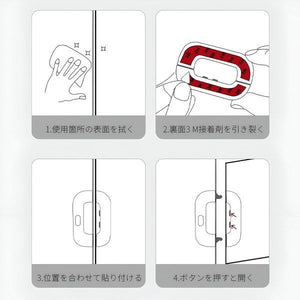Fridge Door Locks Refrigerator
